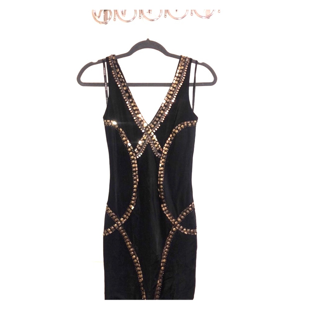 Studded Bebe Dress